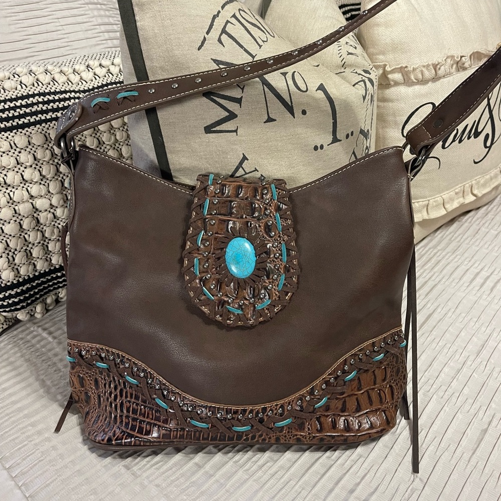 Western purse fringe